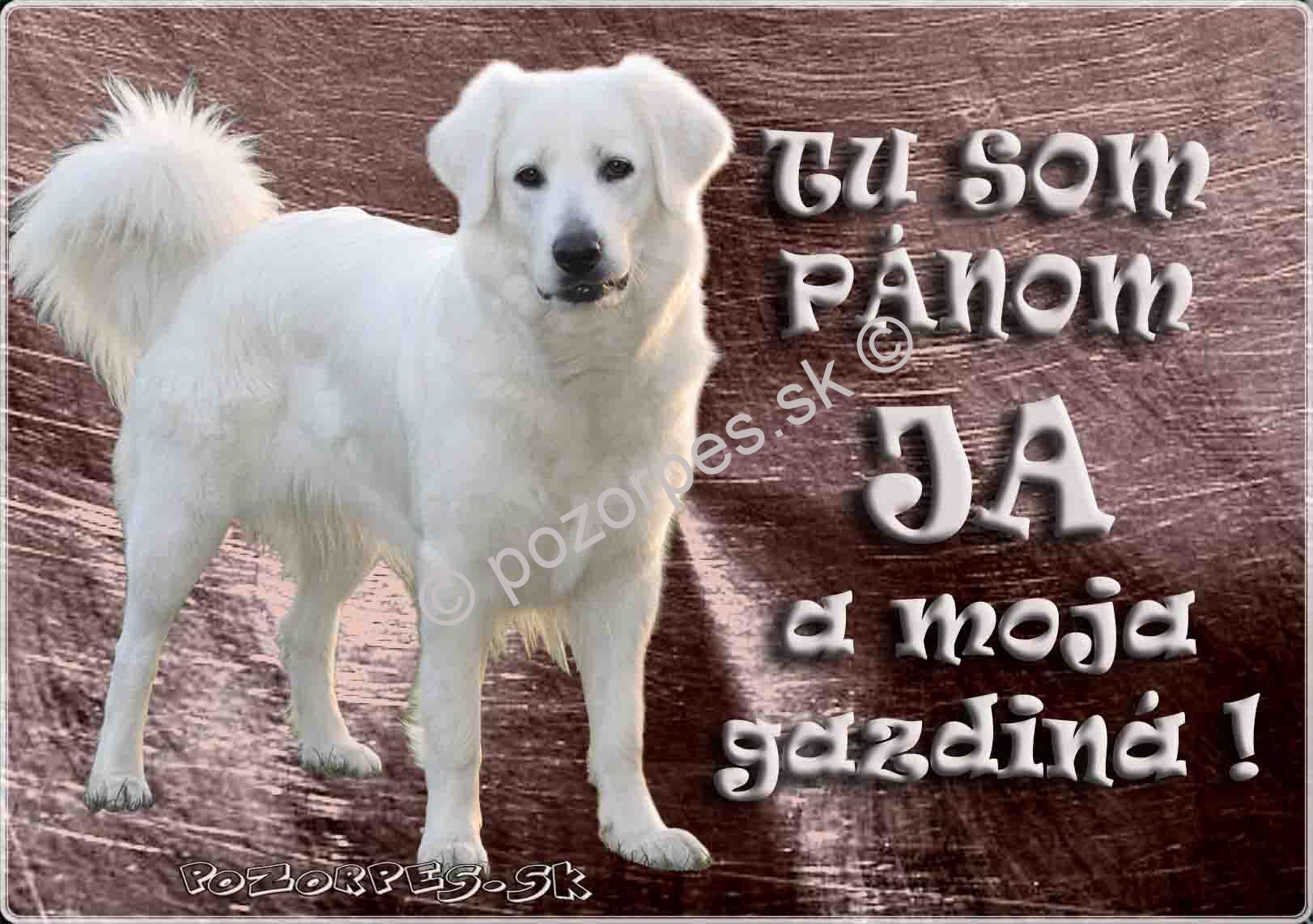 Pozorpes.sk, výstražná tabuľka