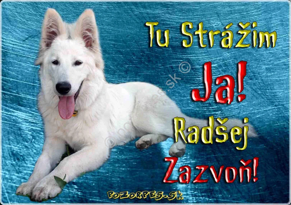Hliníková tabuľka pozorpes.sk