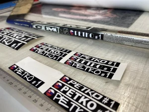 3D Samolepka na hokejku, prilbu