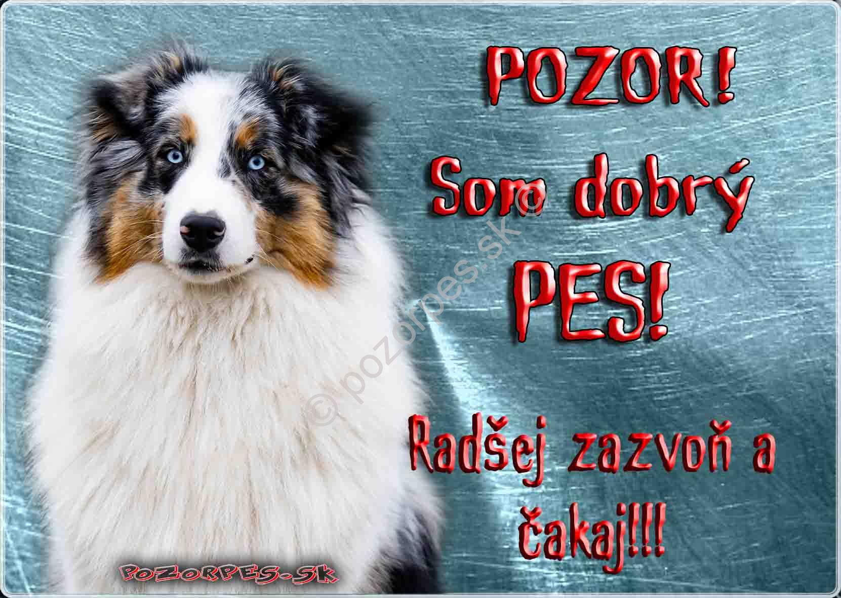 Pozorpes.sk, výstražná tabuľka