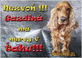 Pozorpes.sk,  výstražná tabuľka