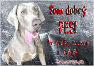 Pozorpes.sk,  výstražná tabuľka